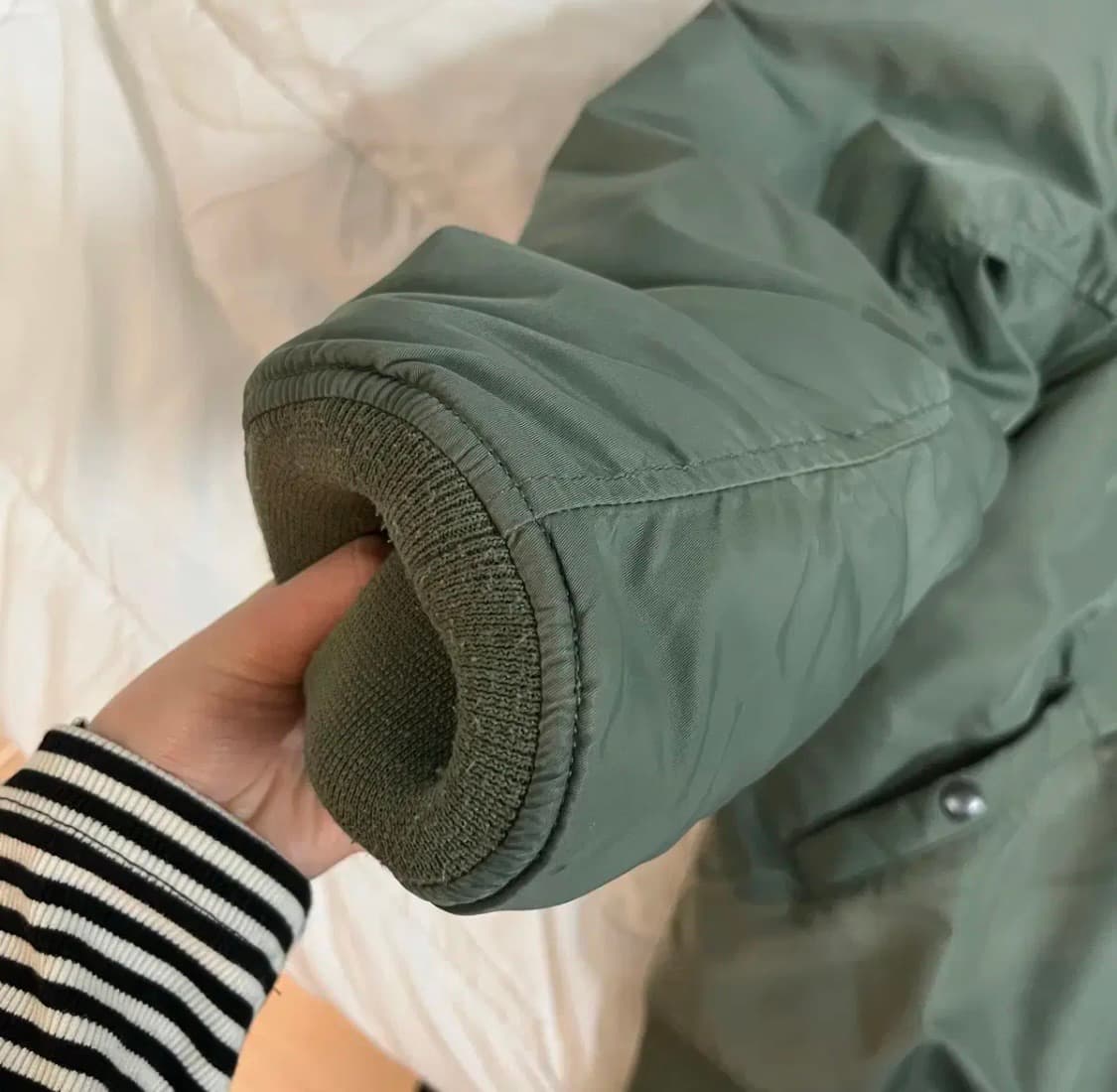 아웃스탠딩 ma-1 세이지그린 M 상품이미지4