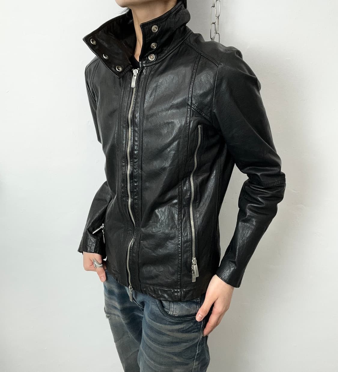 Harlem Rounge Buffalo Leather High-Neck  상품이미지1