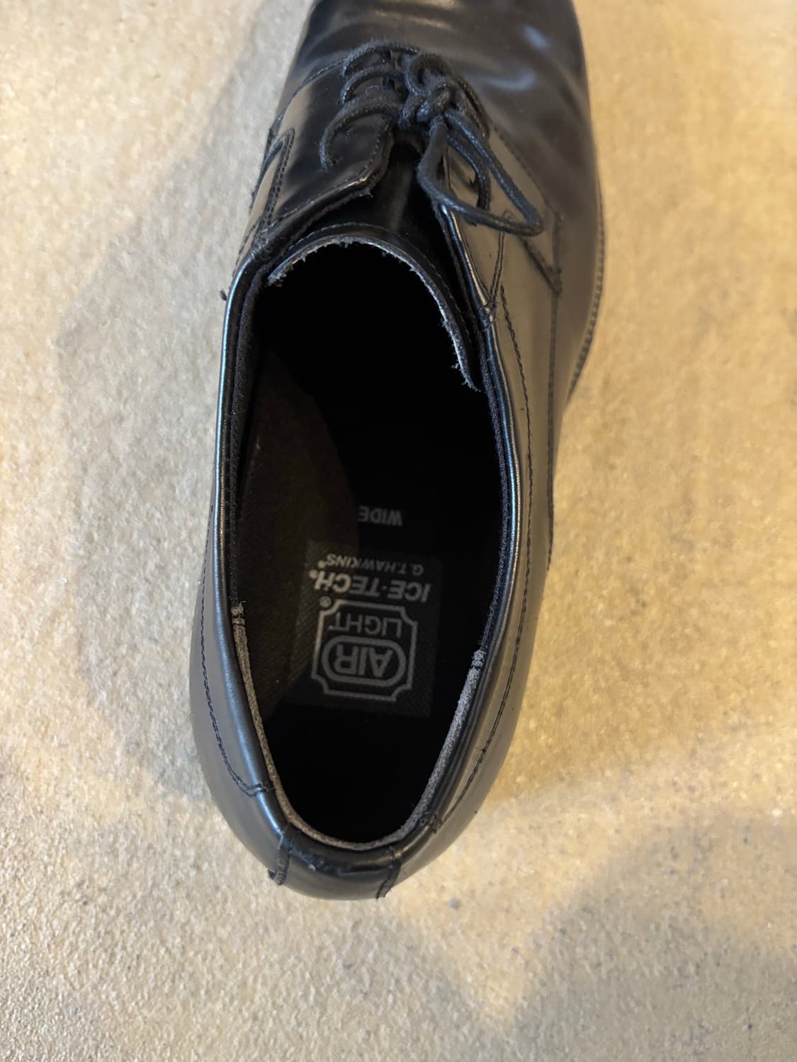 Hawkins ICE-TECH 남성용 블랙 드레스 슈즈 상품이미지3