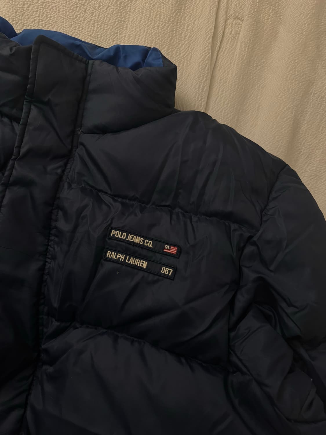 폴로진스 올드스쿨 네이비패딩 상품이미지2