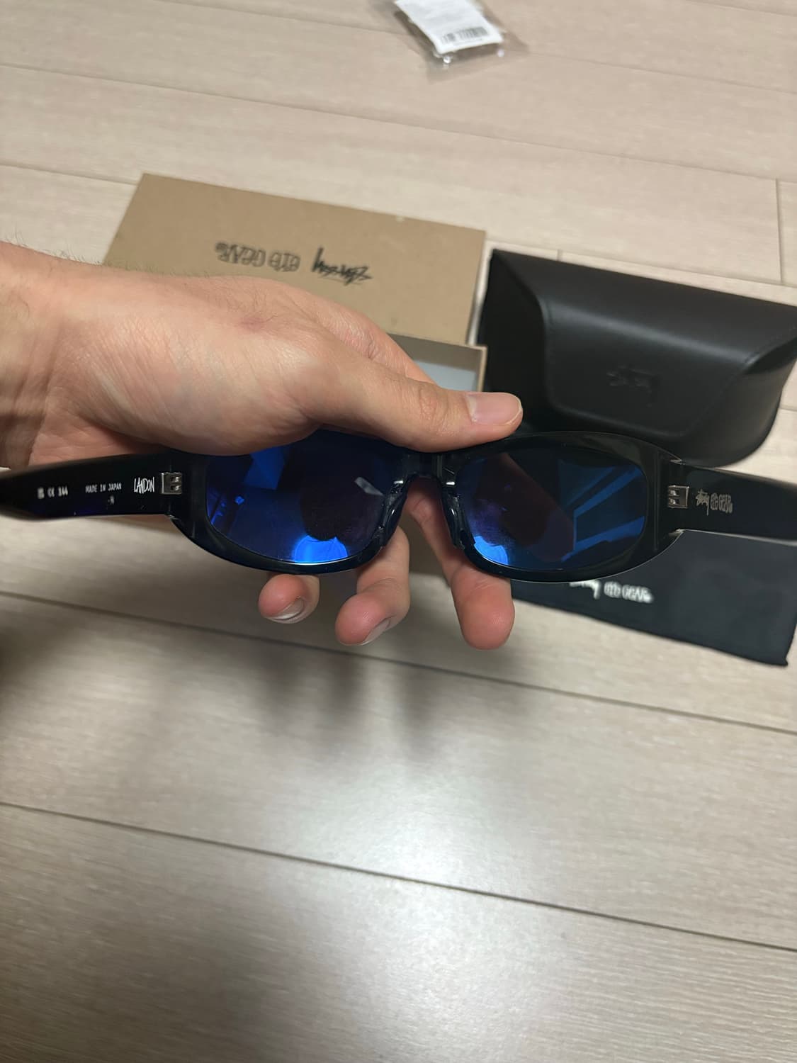 스투시 Landon 랜든 선글라스 블랙 상품이미지5