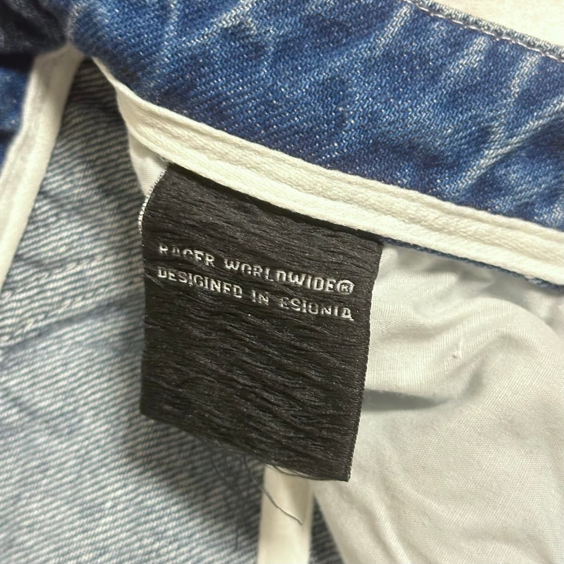 RACER WORLDWIDE blue misty jeans 데님 청바지 상품이미지9