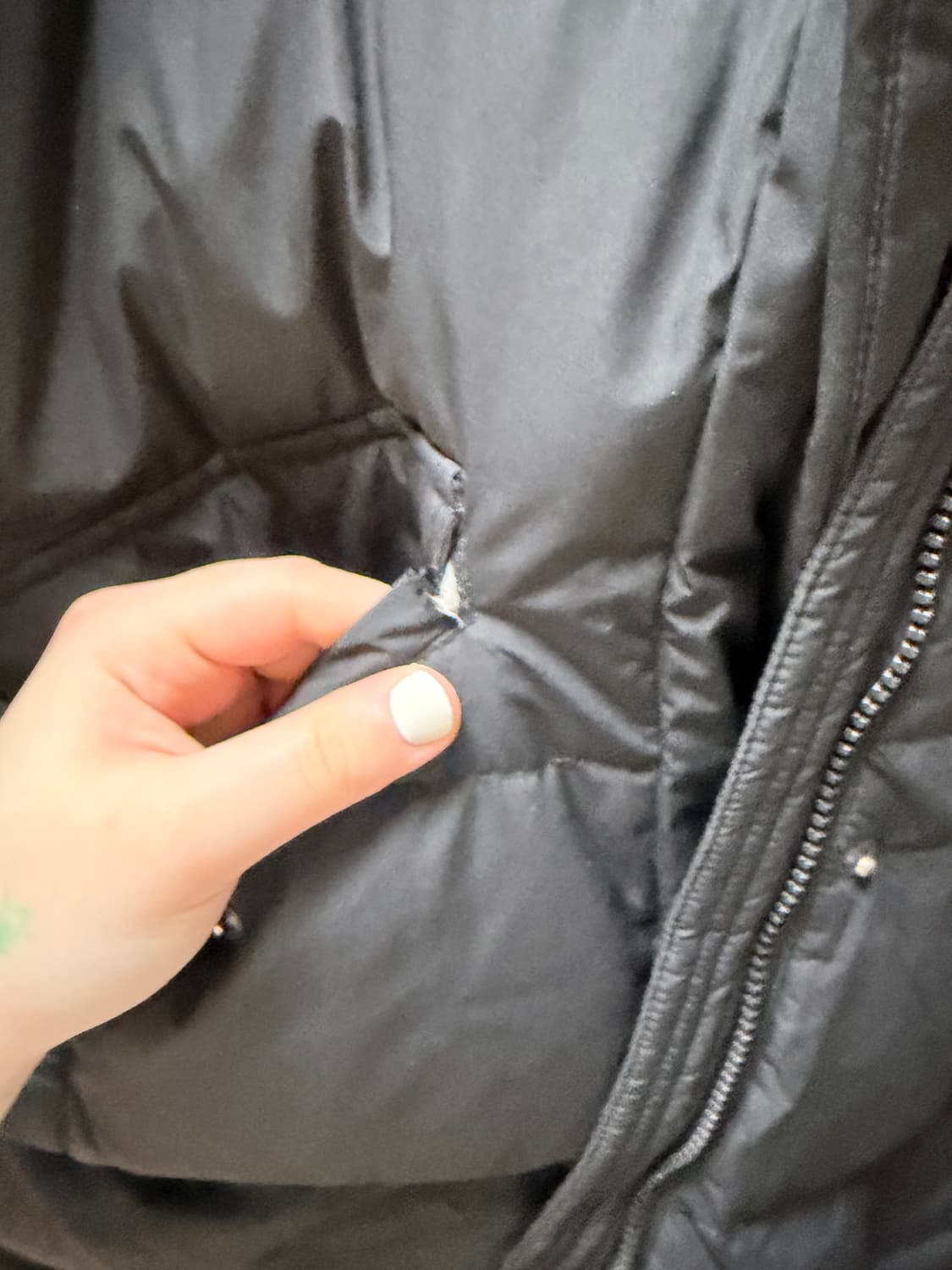 게스 오리털 롱패딩 상품이미지3