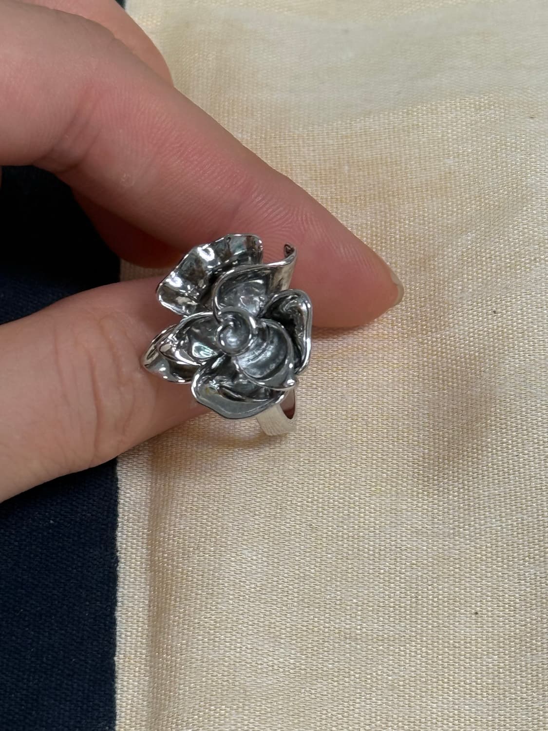 Silver 925 rose ring 실버링  상품이미지3