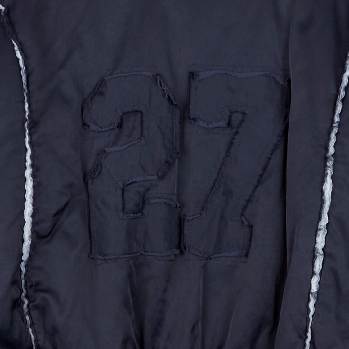 스탠드얼론 Satin Stadium Jumper - Navy 상품이미지4