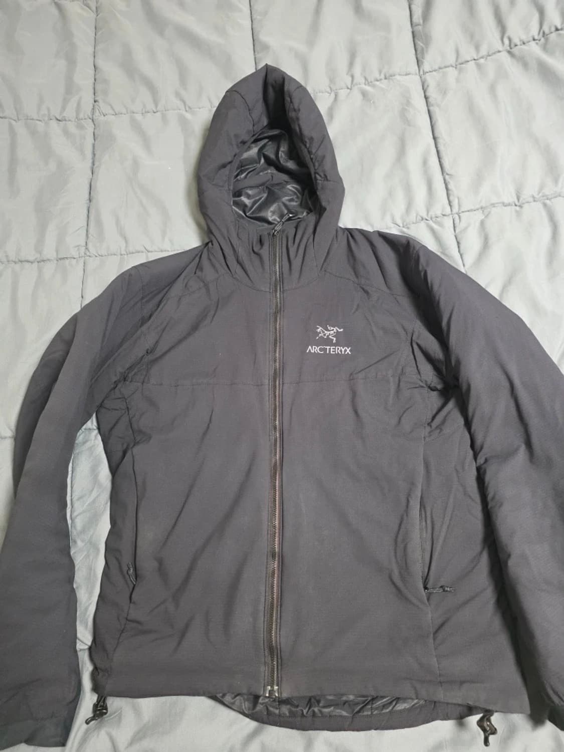 아크테릭스 아톰 AR 후디 S 블랙 급처 상품이미지1