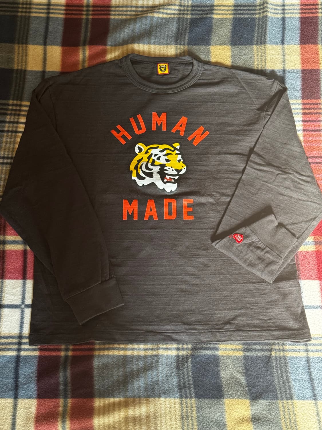 휴먼메이드 롱슬리브 (블랙, XXL(105)) 상품이미지1