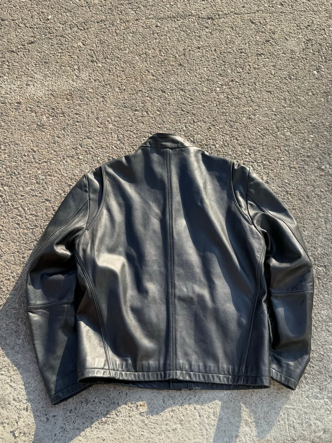 00s BPH 양가죽 싱글레더 가죽자켓 상품이미지2