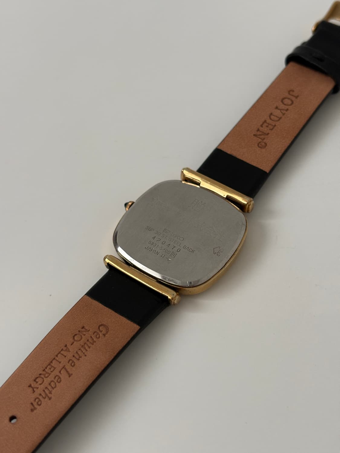 1980s Dolce Gold Square Quartz 상품이미지7