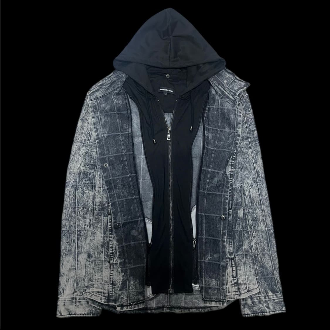 semantic design 아이싱 후드셔츠 상품이미지3