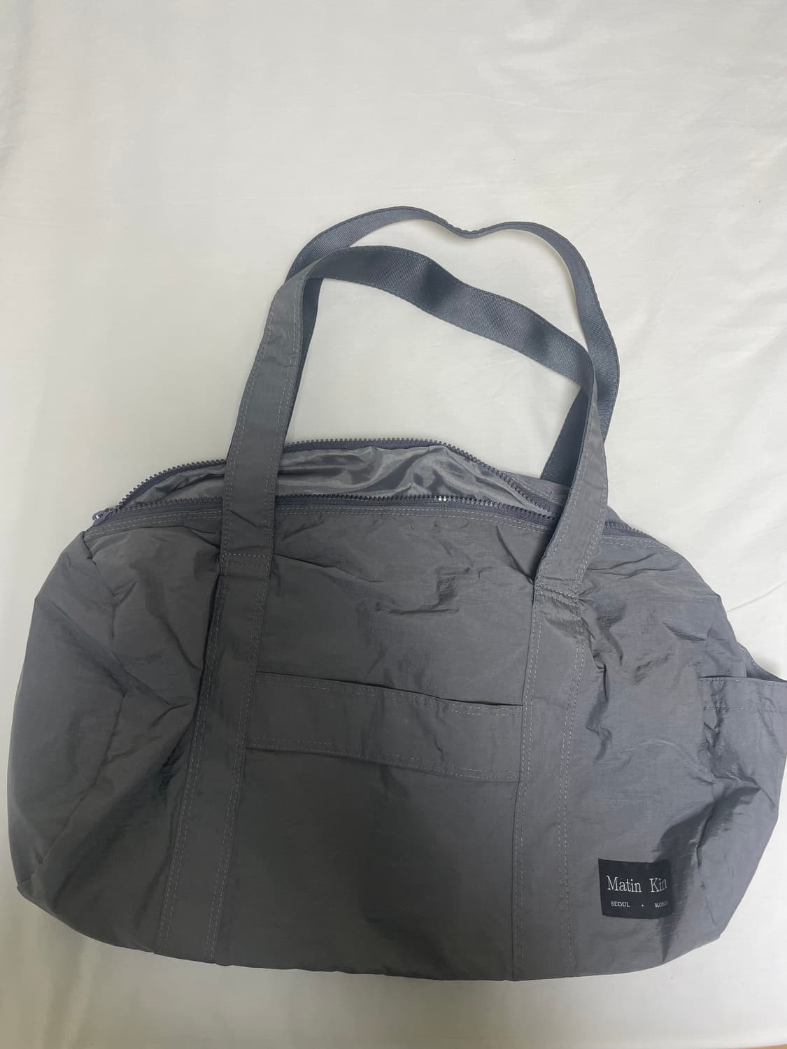 마뗑킴 로고 더플백 상품이미지3