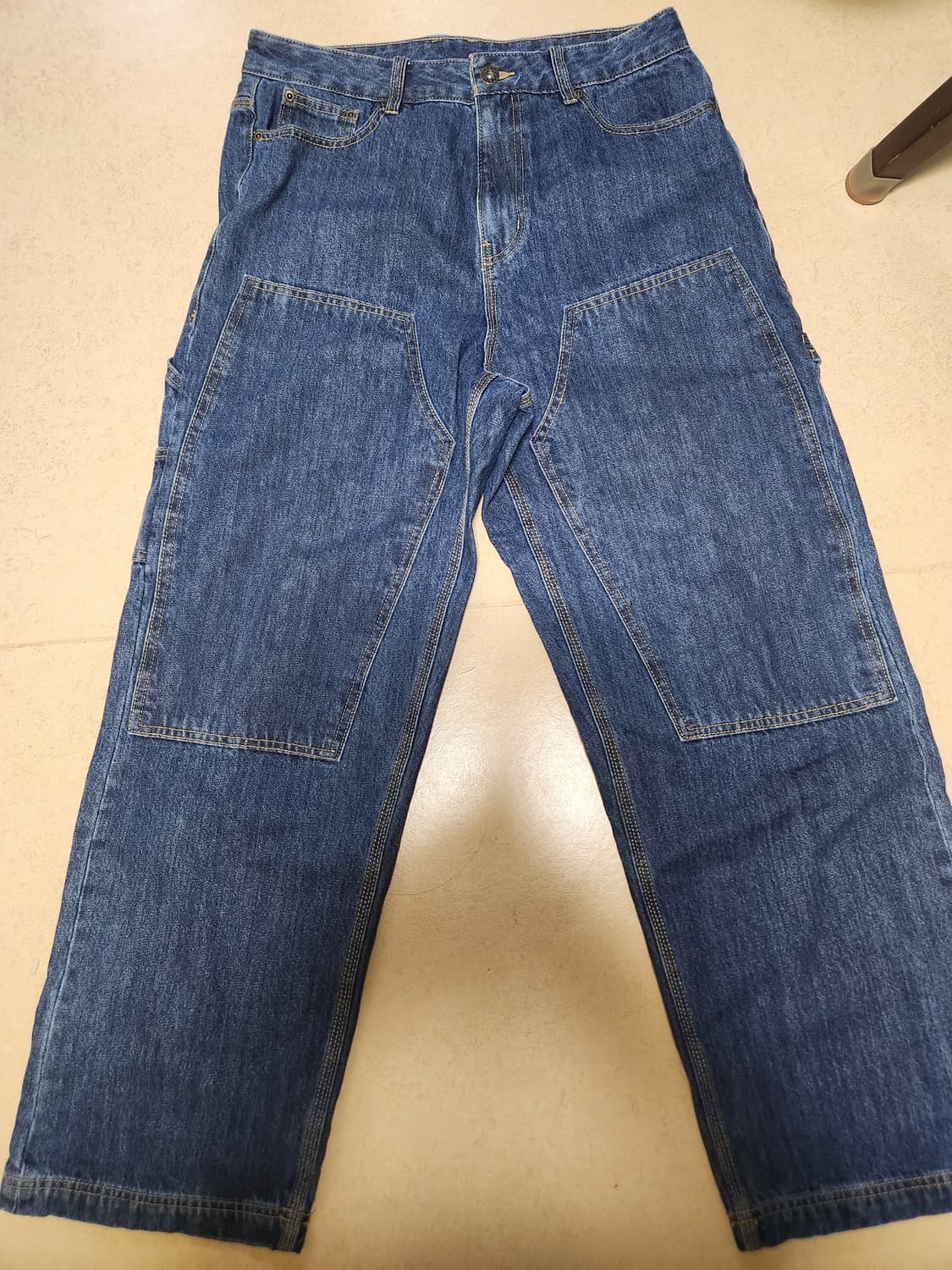 디키즈 더블니 카펜터 데님팬츠 빈티지 블루 상품이미지1