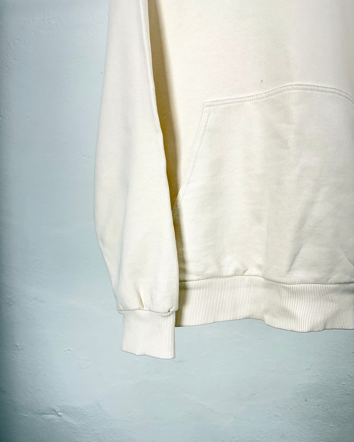 써네이 아이보리 빅 로고 후디 스웨트 셔츠 상품이미지4