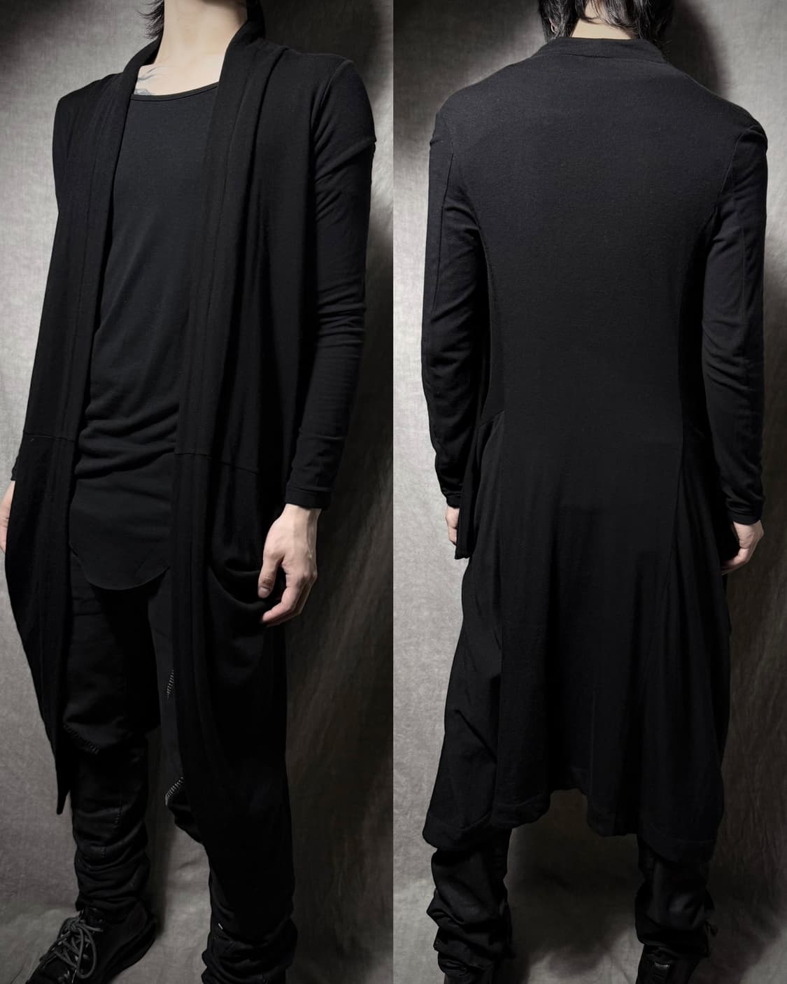 bajra Long Draped Cardigan   상품이미지1