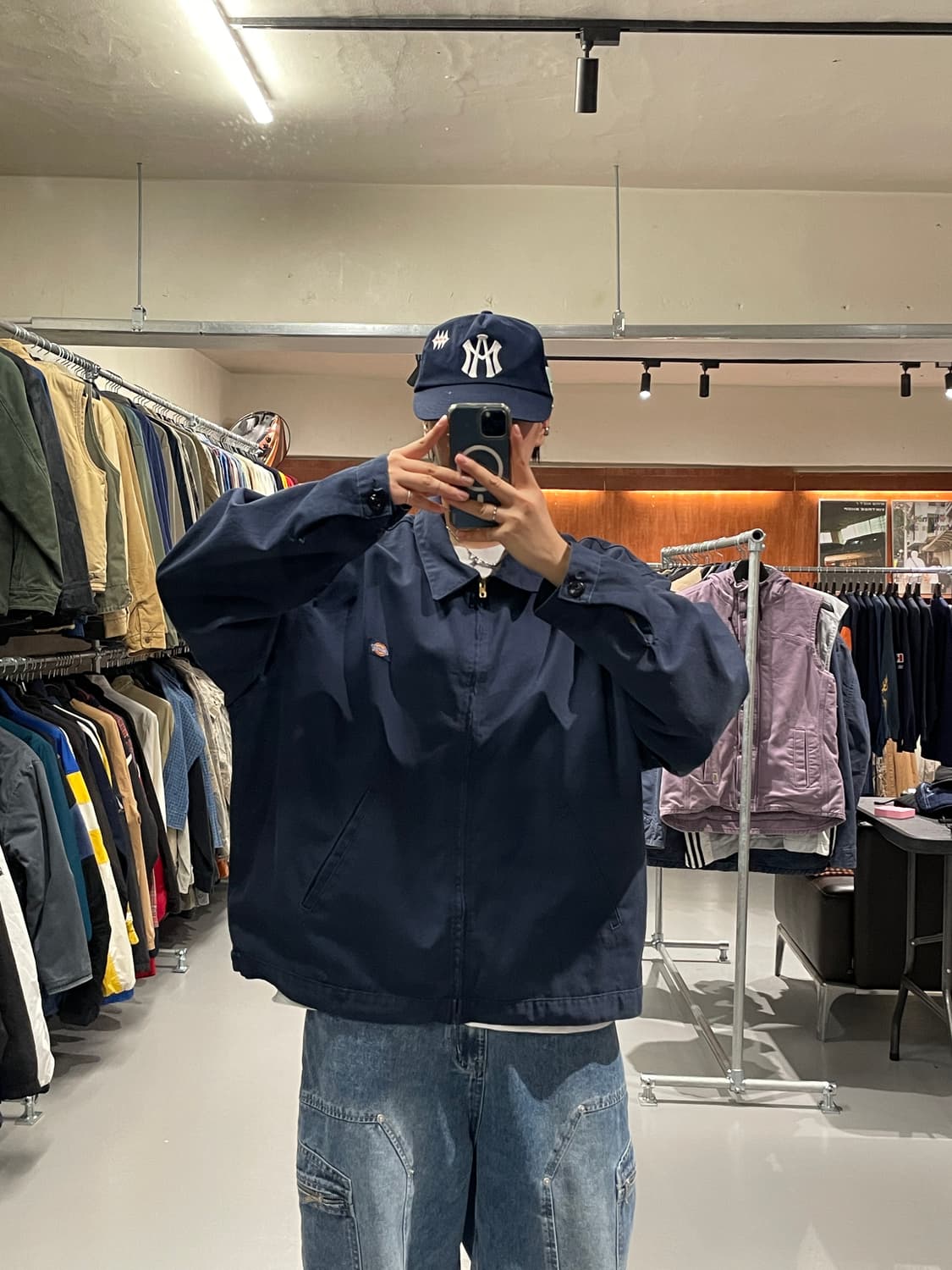디키즈 워크 자켓 (Navy)   상품이미지5