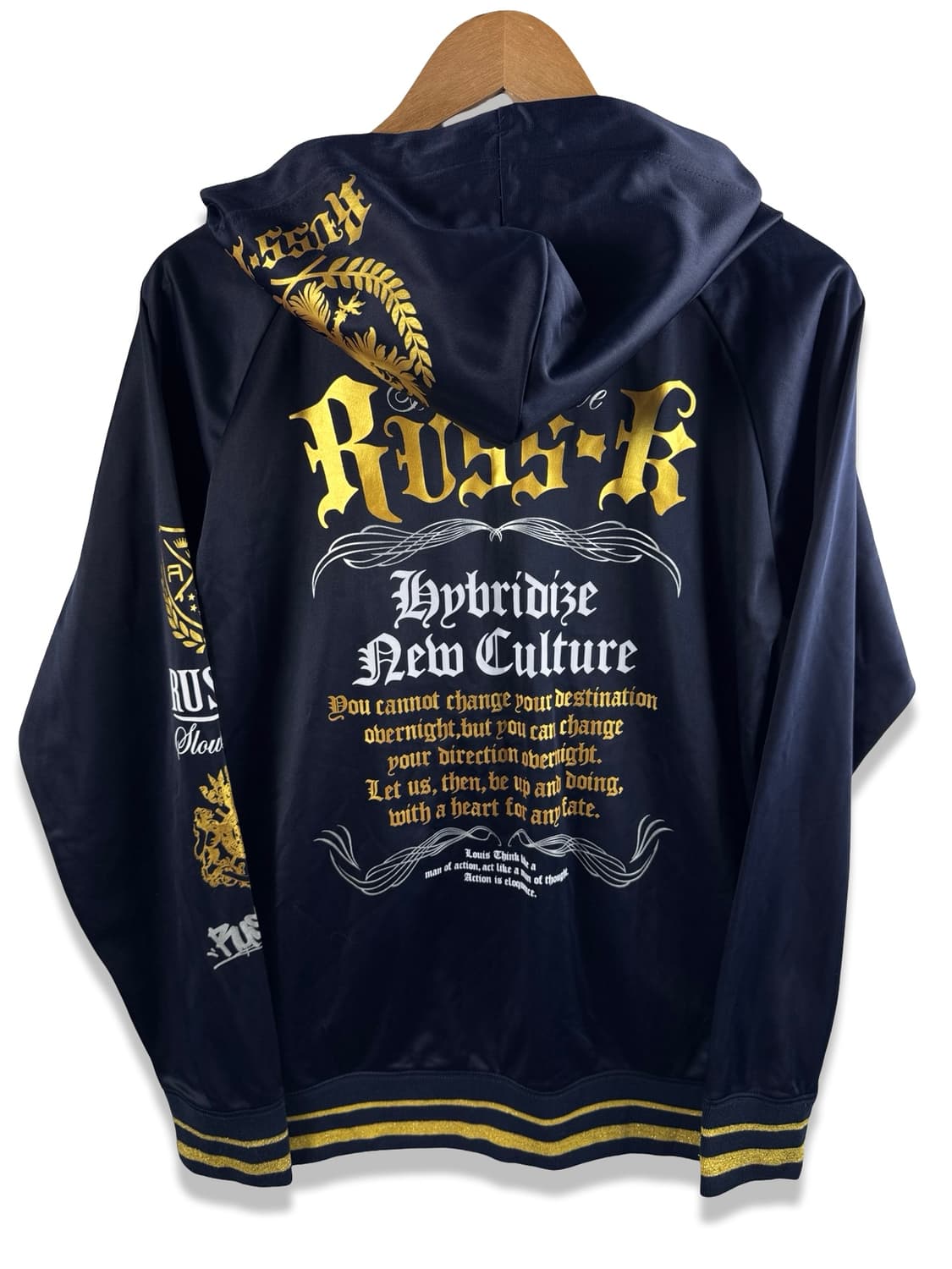 JPN Y2K 레터링 프린팅 후드집업 2390 상품이미지1