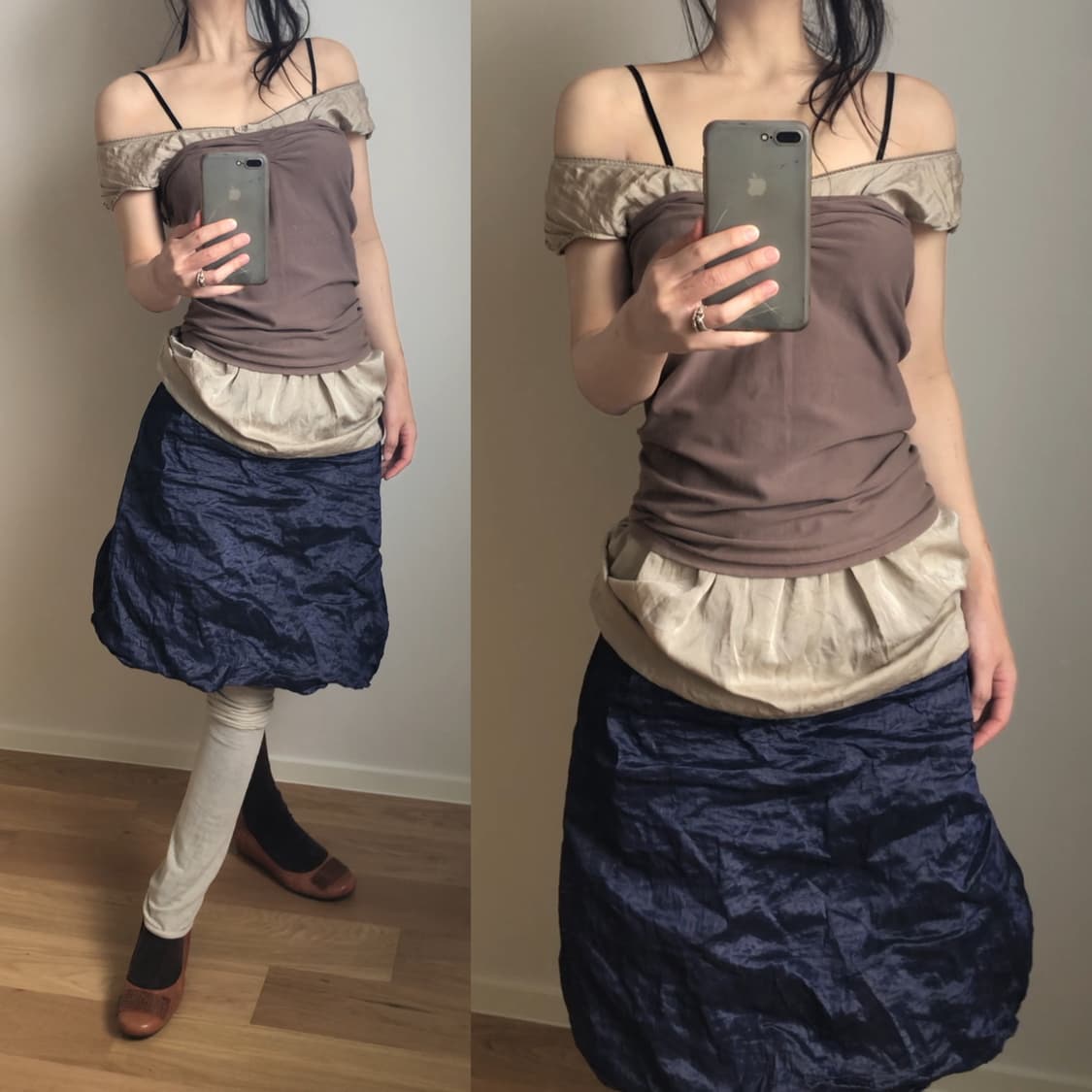 [직수입] 빈티지 코튼 실크 드레스 상품이미지6