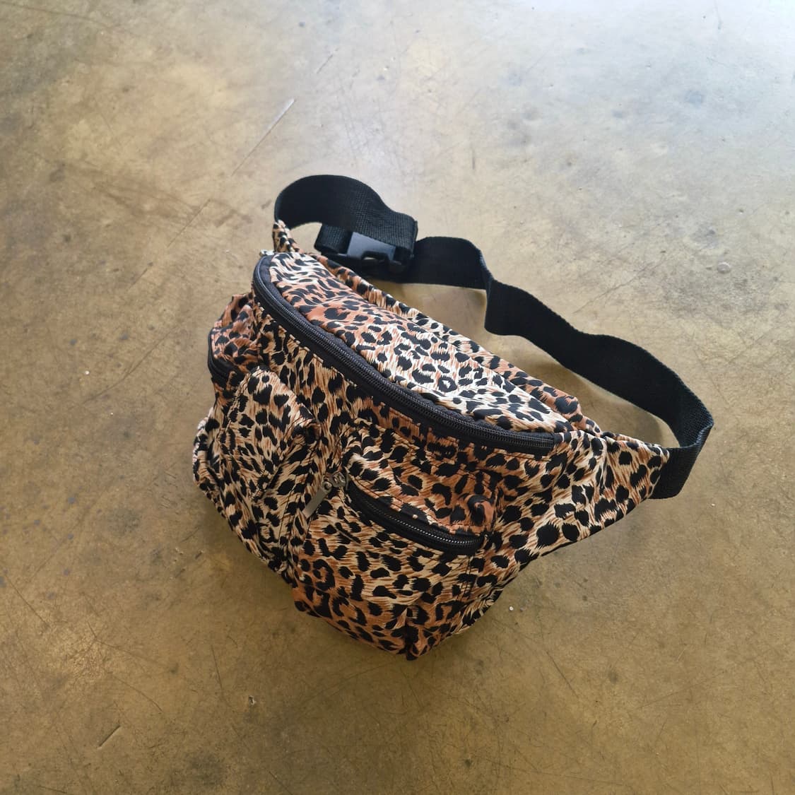 레오파드 힙색 벨트백 패니백 상품이미지2