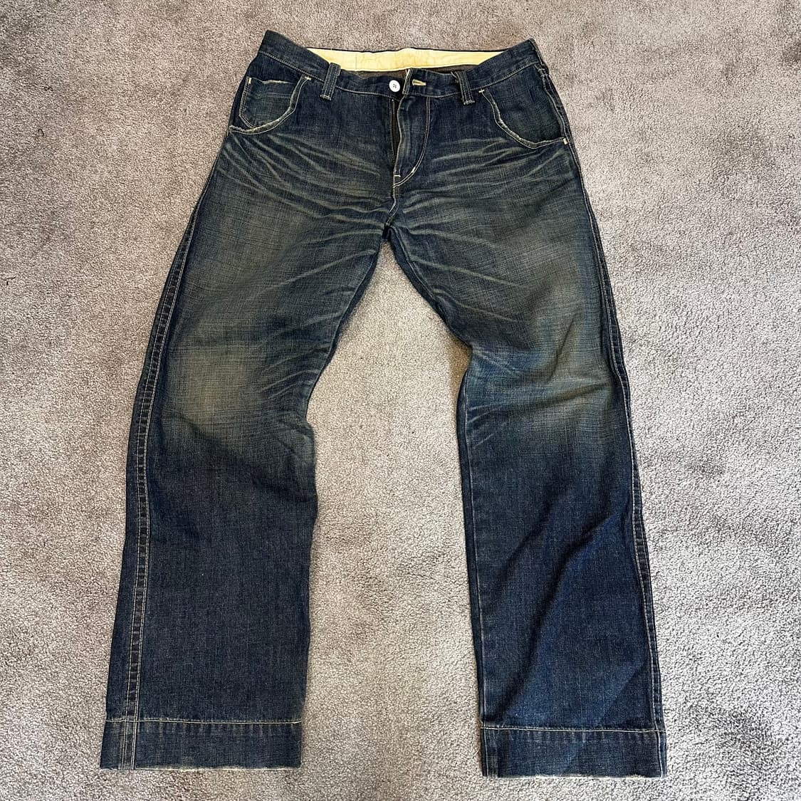 리바이스503 워싱 데님 팬츠(34) 상품이미지2