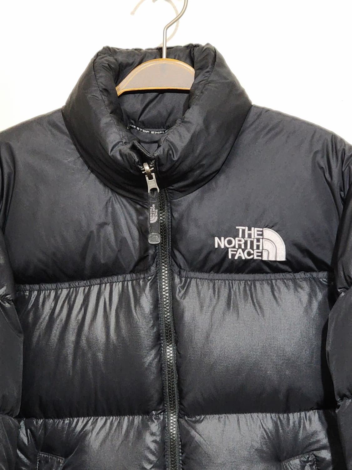 (90) 노스페이스 눕시패딩 점퍼 블랙 거위털 700 구스다운 자켓  상품이미지2