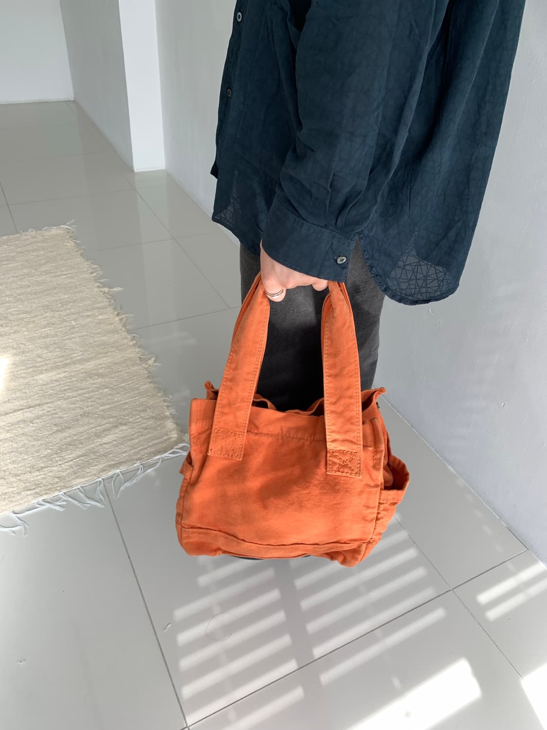 Kapital 캐피탈 캔버스 토트백 상품이미지1