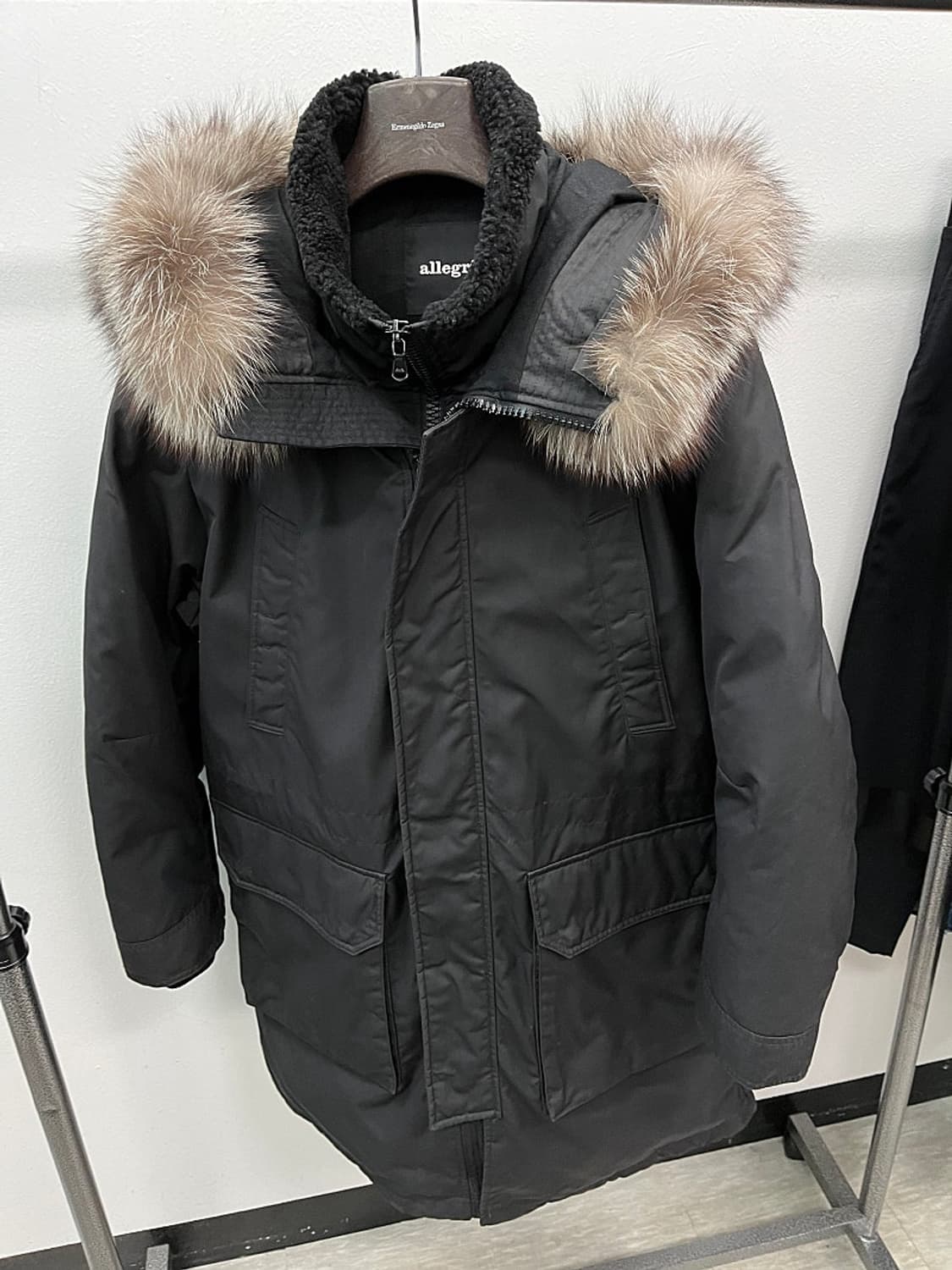 110) 알레그리 폭스퍼 무스탕 구스다운  상품이미지2