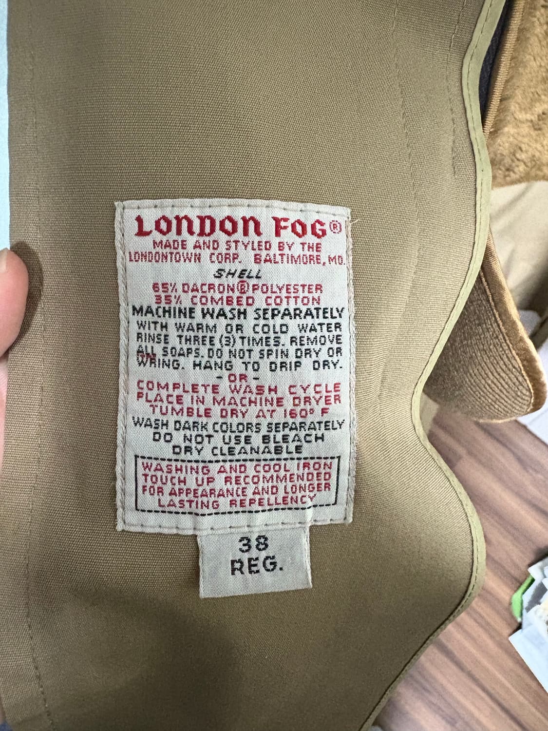 런던 포그 코트 상품이미지6