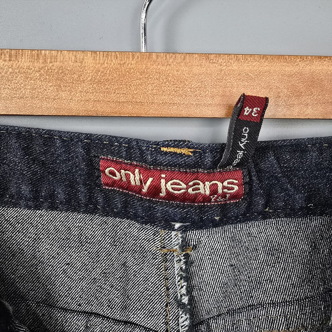 새제품)여성용 온리진스 Only Jeans 배색 부츠컷 데님팬츠 34 상품이미지8