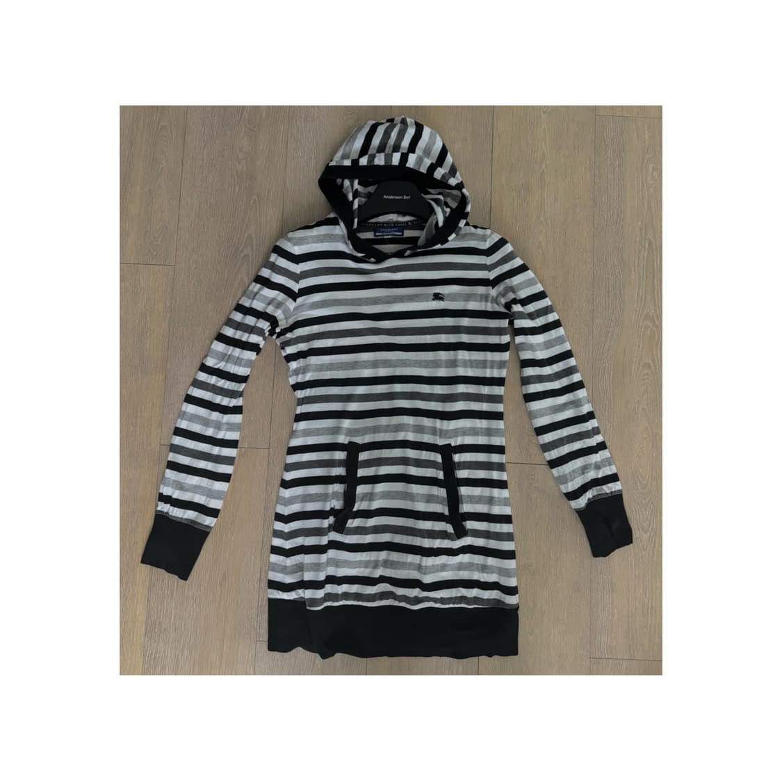 버버리 블루라벨 슬림핏 후드  상품이미지1