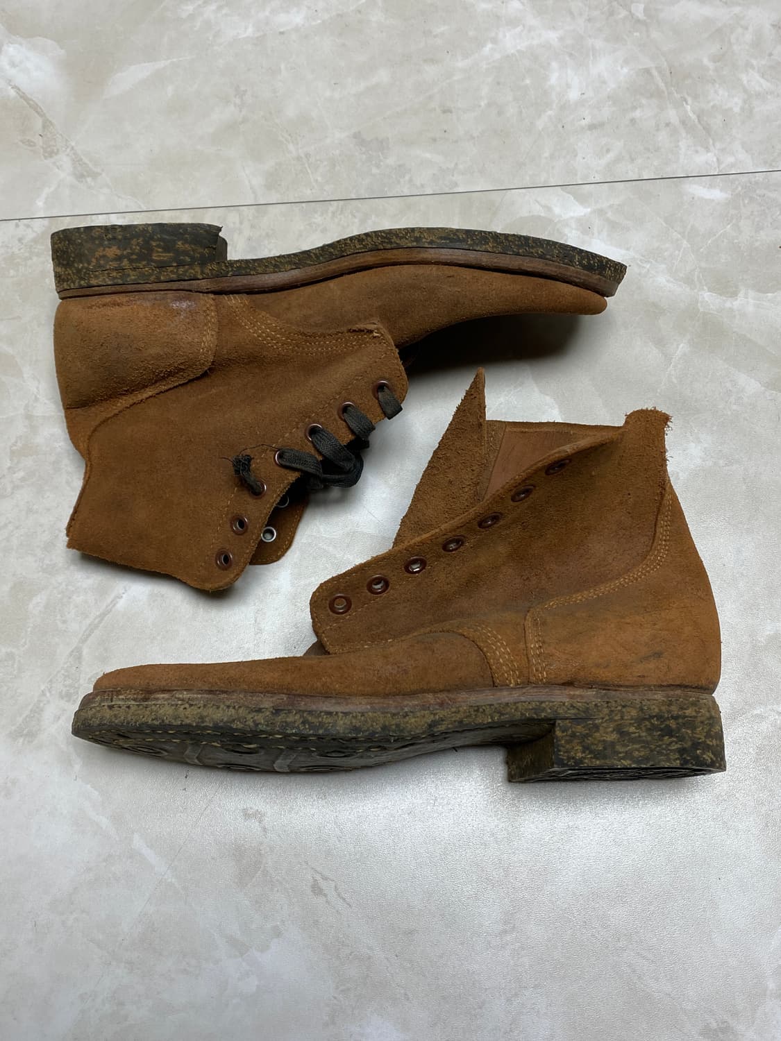 40s M43 TYPE 3 서비스 부츠 오리지널 빈티지 245-250 상품이미지4