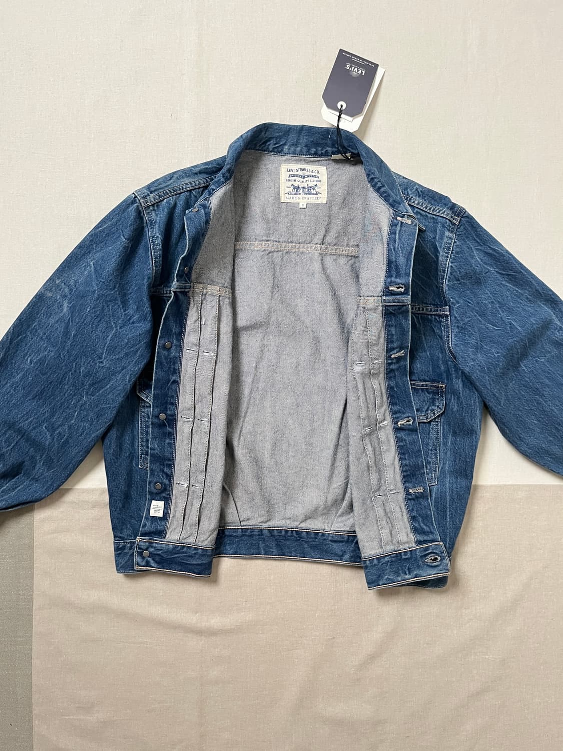 Levis made&crafted type2자켓 리바이스 메이드앤크래프트 상품이미지5
