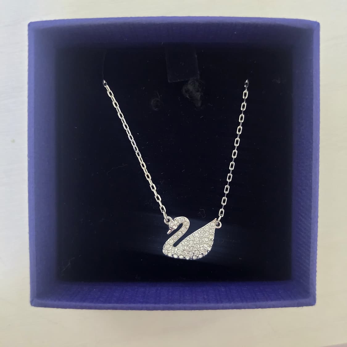 스와로브스키 스완 목걸이 상품이미지1