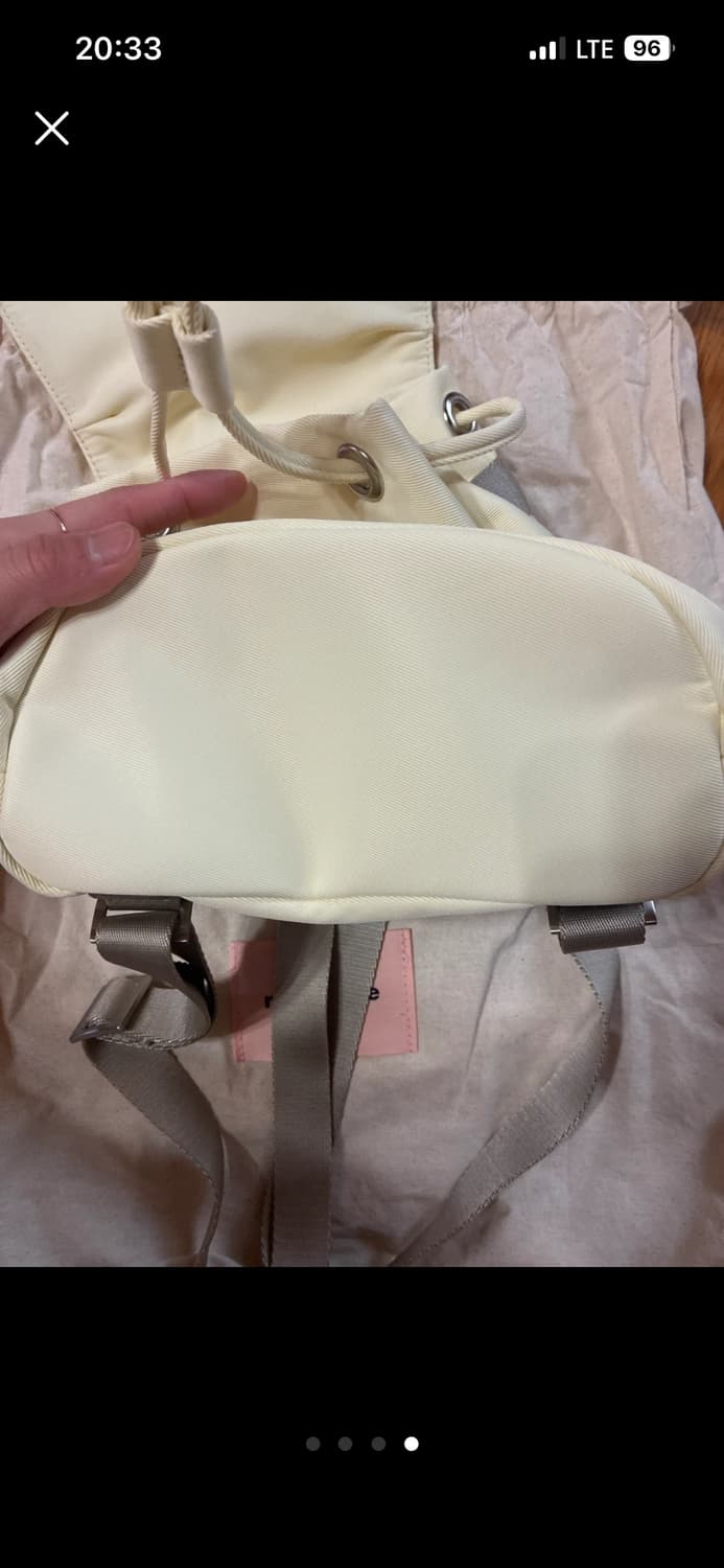 미닛뮤트 클로백팩 레몬컬러 상품이미지4