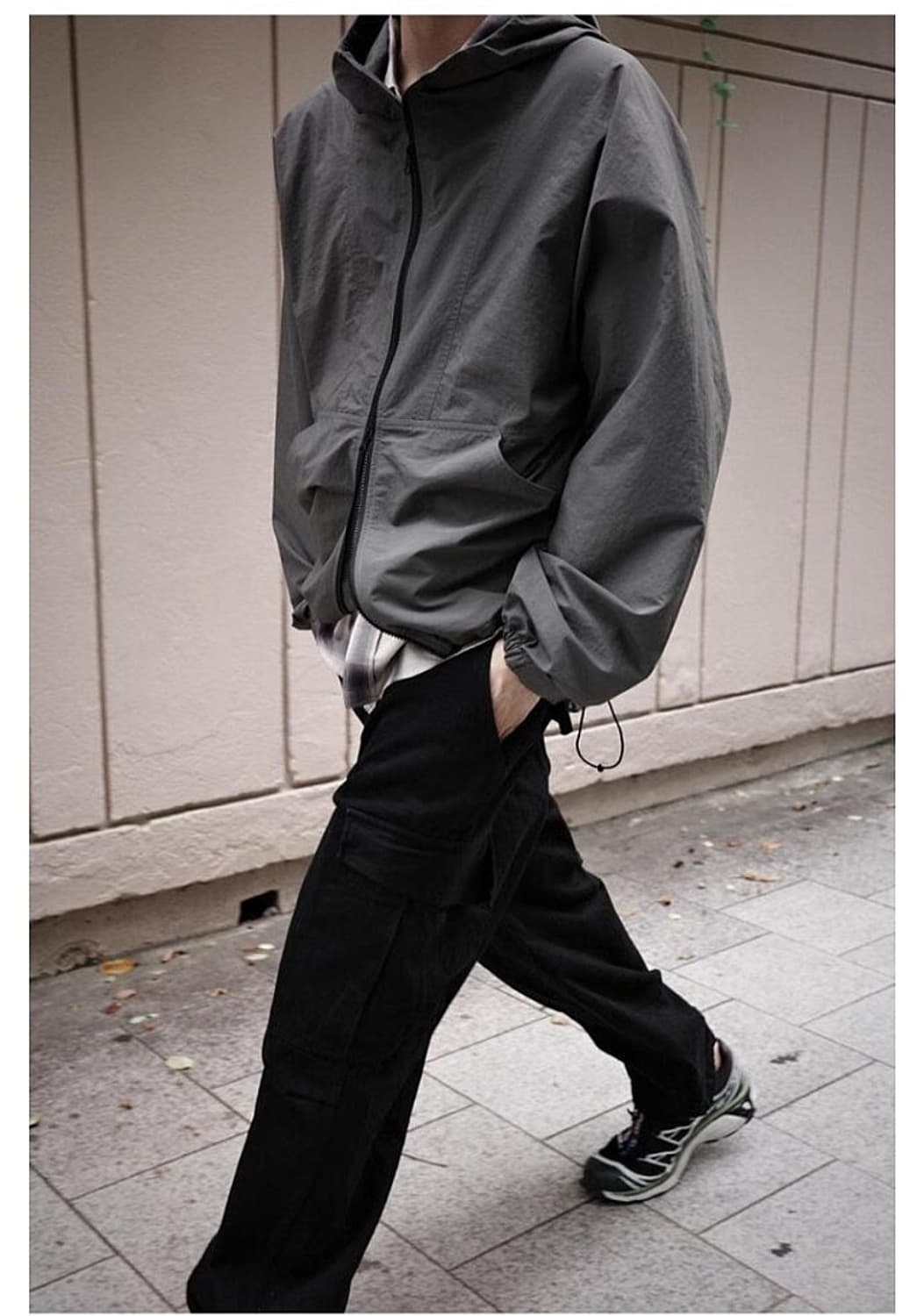 퍼스트플로어 쉘파카 차콜 48 상품이미지7