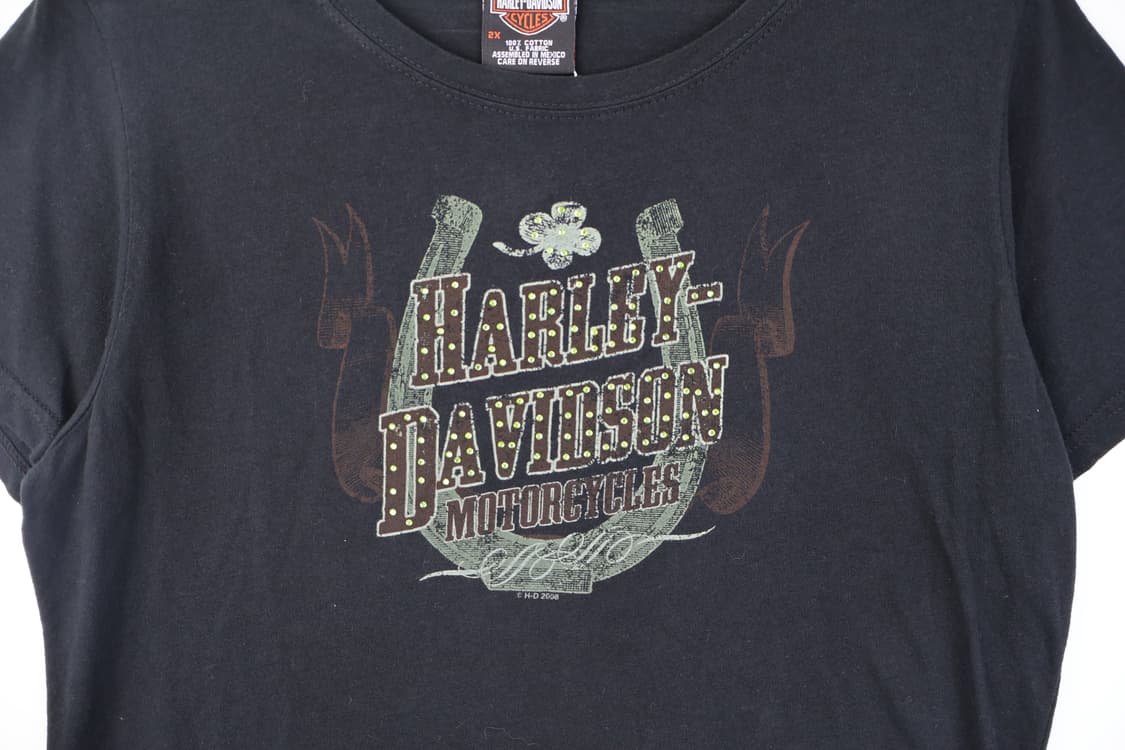 Harley-davidson Cubic Graphic T-shirt 상품이미지5