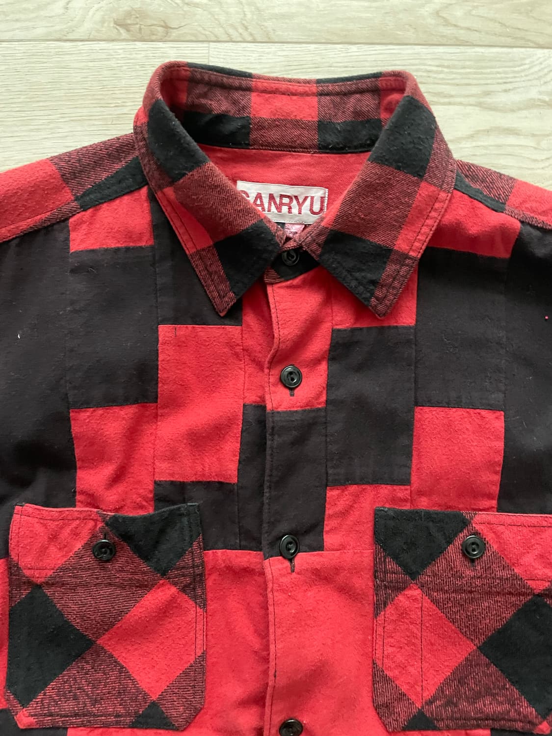 꼼데가르송x간류 기모셔츠 상품이미지5