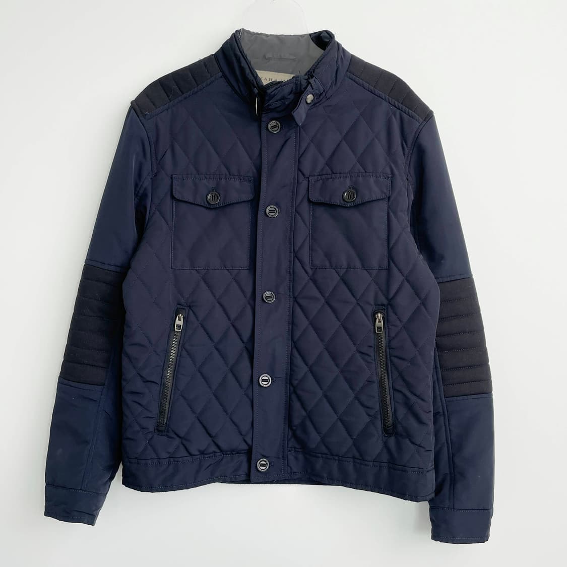 A2 자라 퀼팅 라이더 스타일 자켓 95-100사이즈 상품이미지1