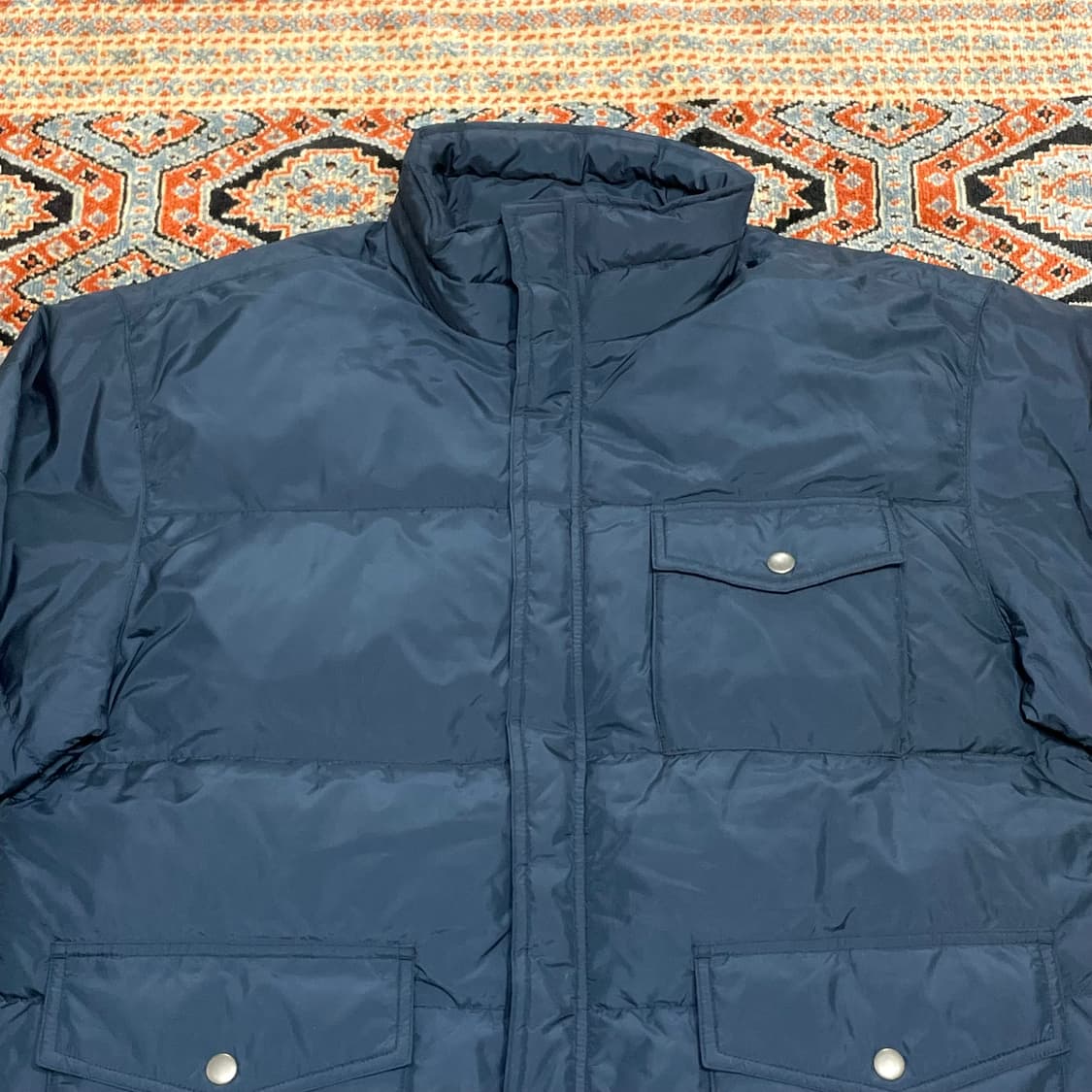 제이크루 네이비 포켓디테일 다운 패딩 남성M 상품이미지2