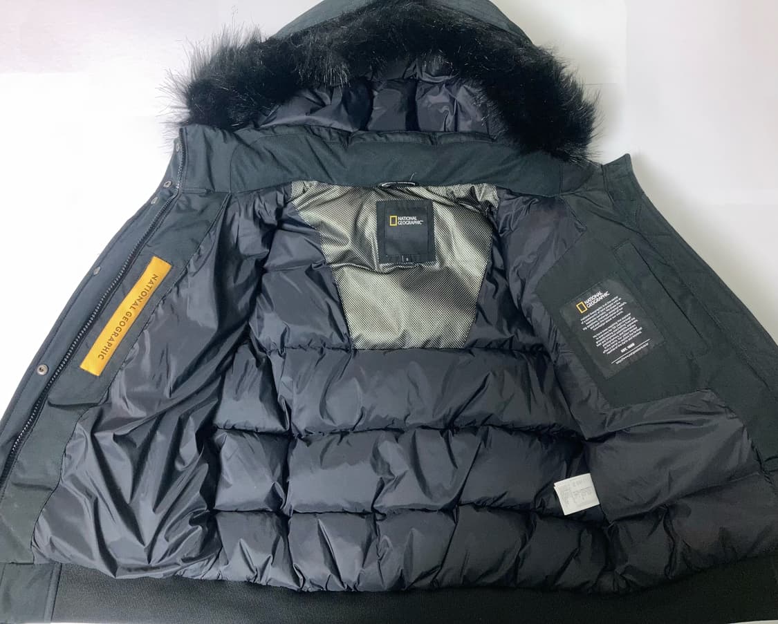 여성 타루가 퍼 트리밍 후디 구스다운 점퍼 CARBON BLACK/ 90 상품이미지3