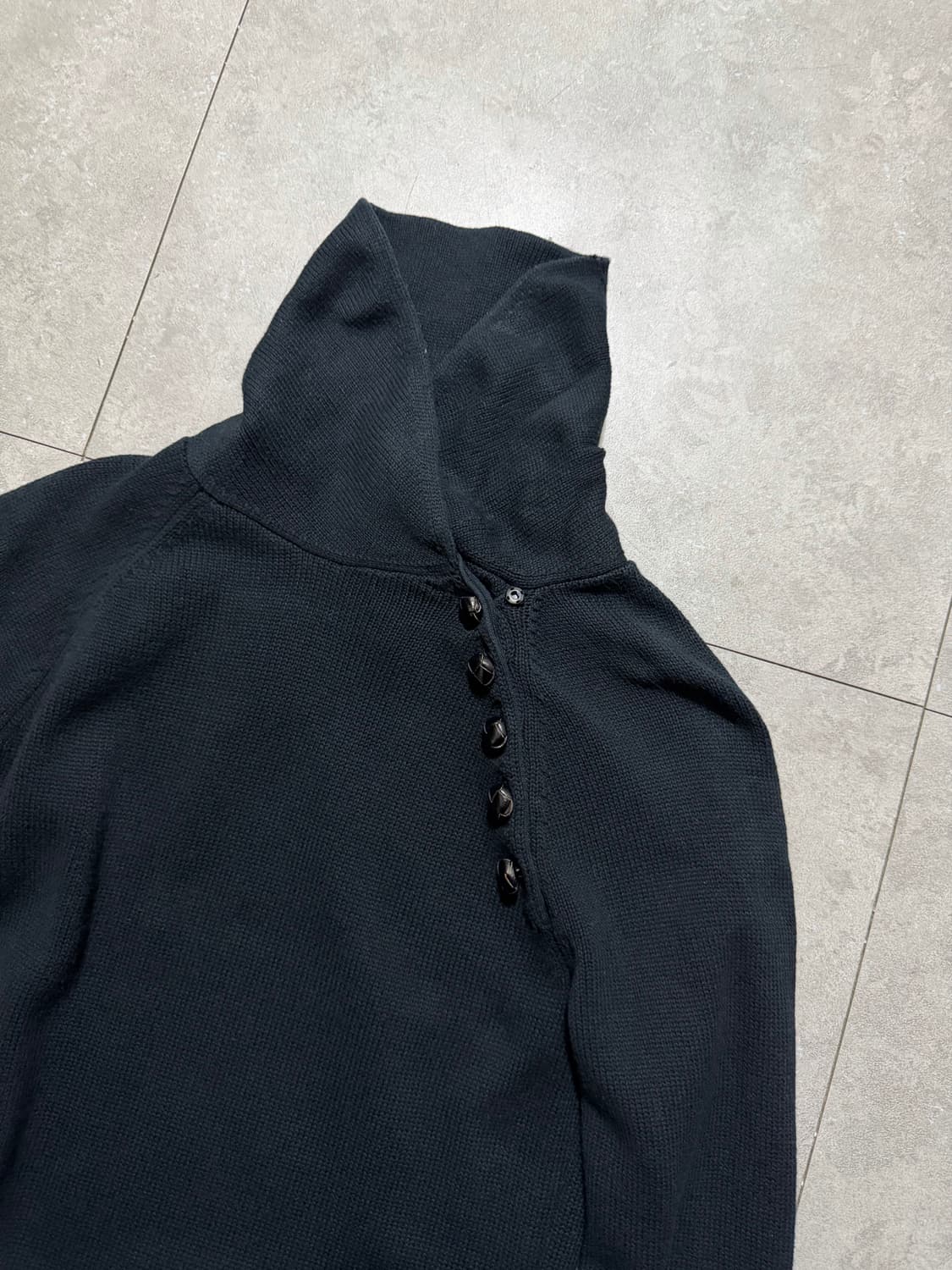 랄프로렌 폴로 숄카라 앨보레더패치 원피스 니트  44~55size 상품이미지2