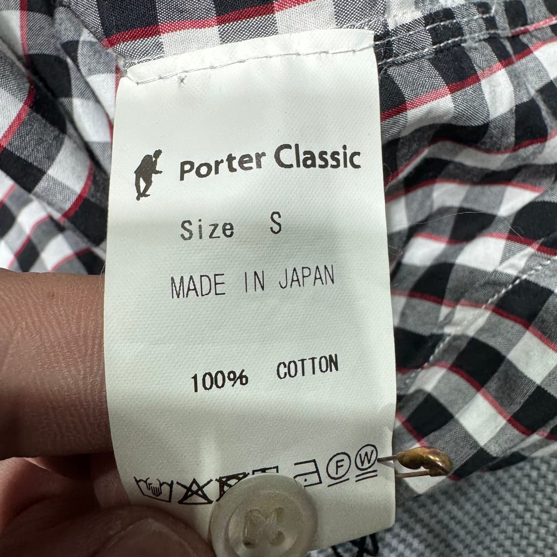 포터 클래식 체크 셔츠 ( S/OLD-8141 ) 상품이미지6