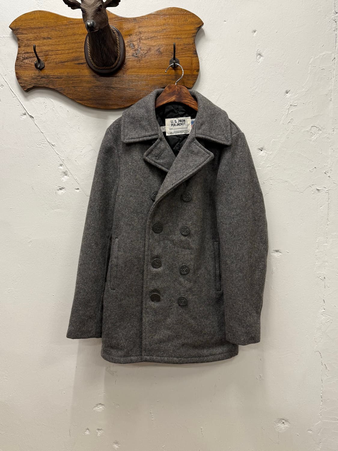 66) USA Schott NYC U.S. 740N Pea Jacket 상품이미지2