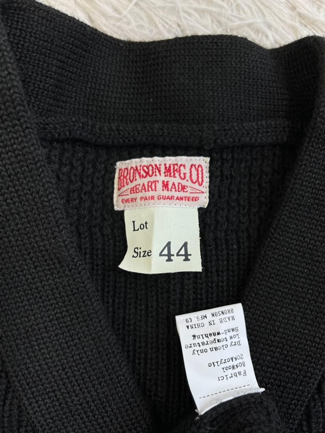 브론슨 A-1 니트/#3011 상품이미지4