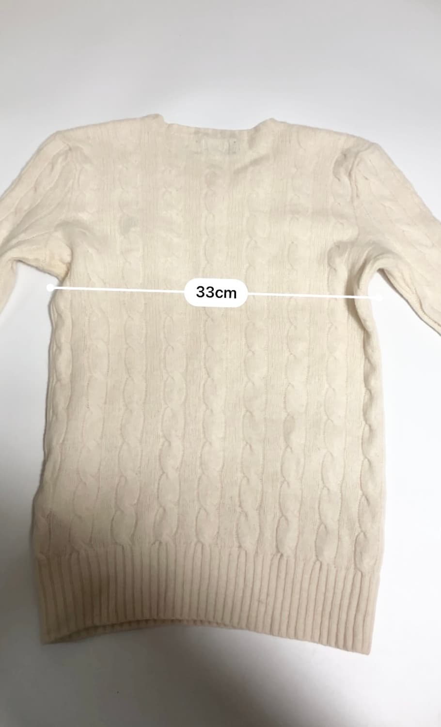 폴로 랄프로렌 울 캐시미어 니트 xs 상품이미지10