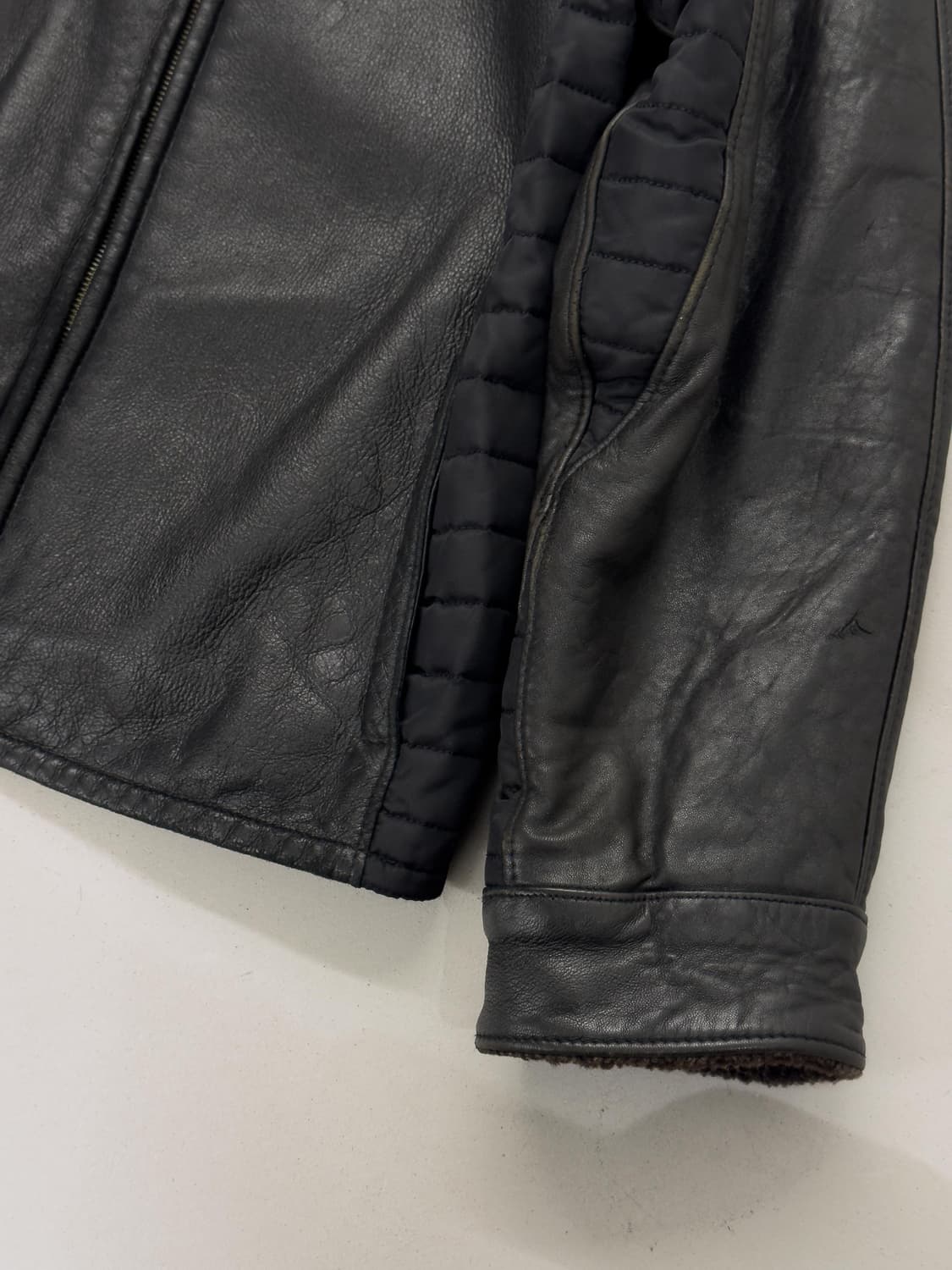 90s 아르마니 무통 시어링 자켓 상품이미지6