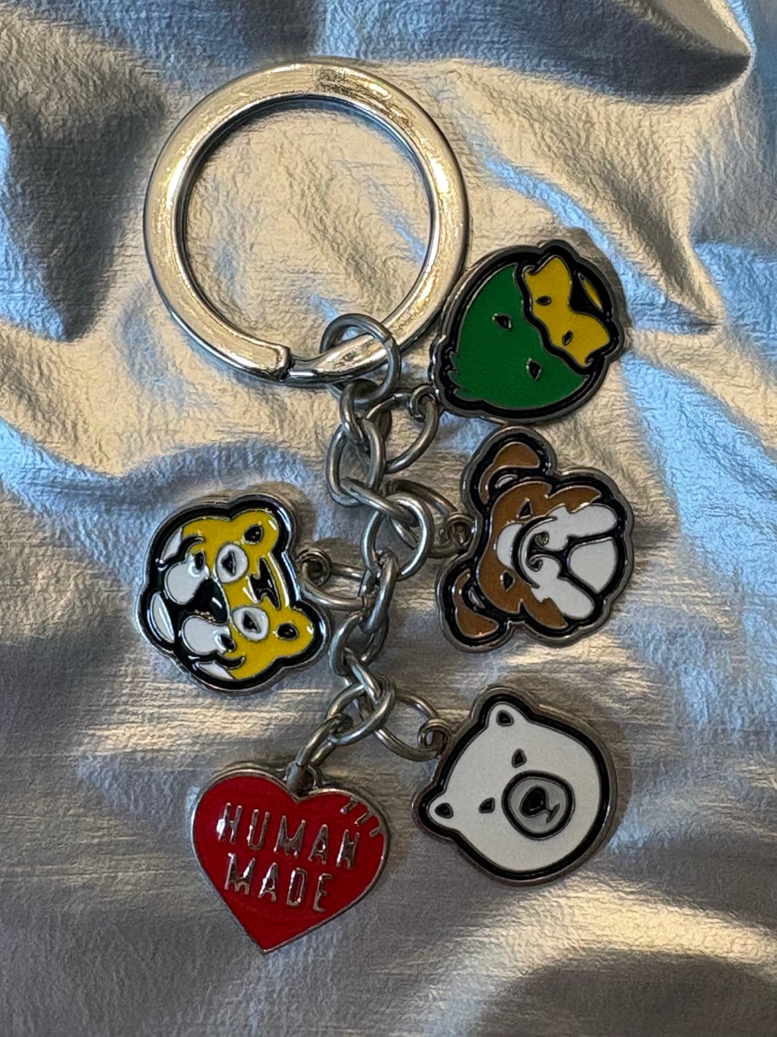 휴먼메이드 애니멀 키링 실버 상품이미지1