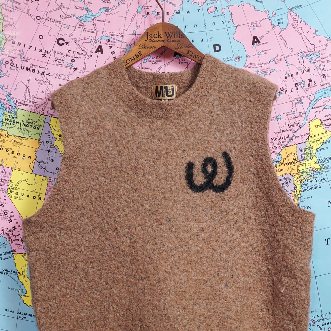 MU Sports 빈티지 베스트 상품이미지3