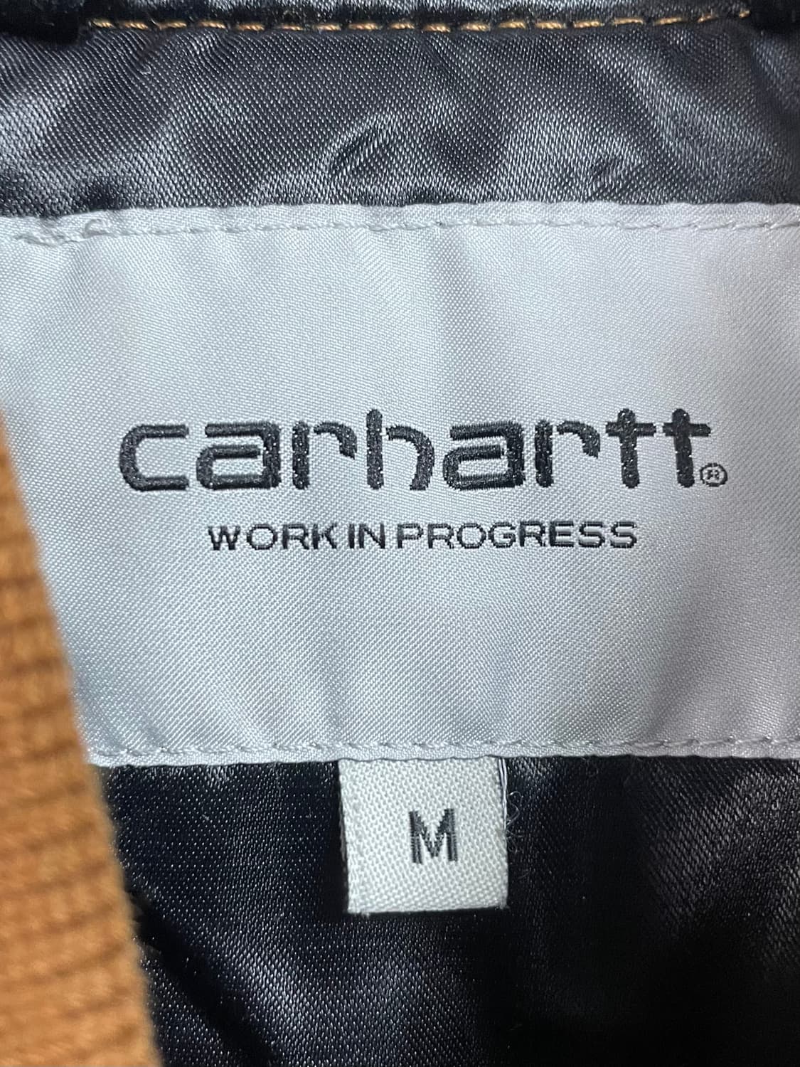 칼하트 WIP 워크 바시티 봄버 자켓 (on.461) 상품이미지5