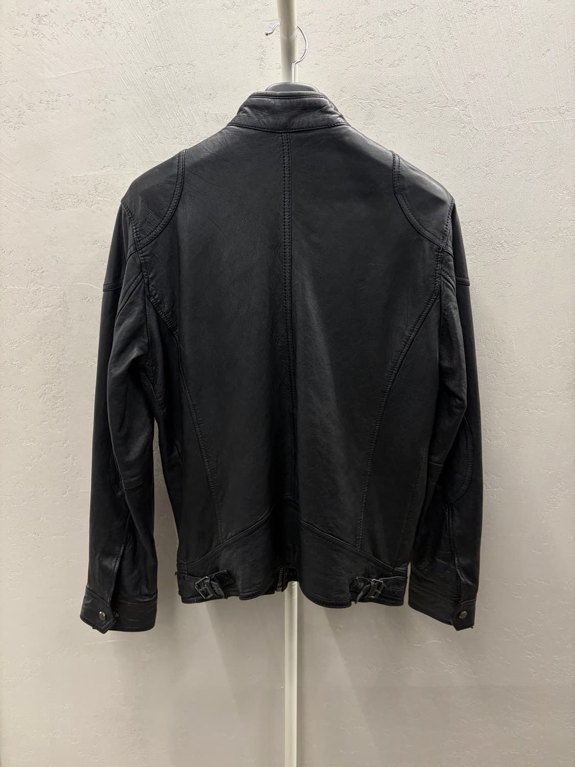 ZARA 블랙 양가죽 자켓 M 상품이미지5