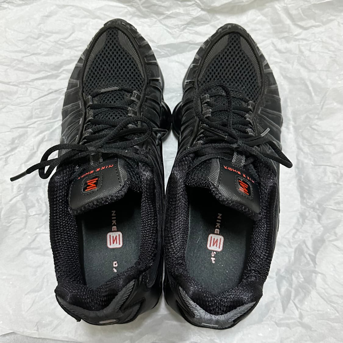 나이키 샥스 TL 블랙 앤 맥스 오렌지 235 상품이미지3